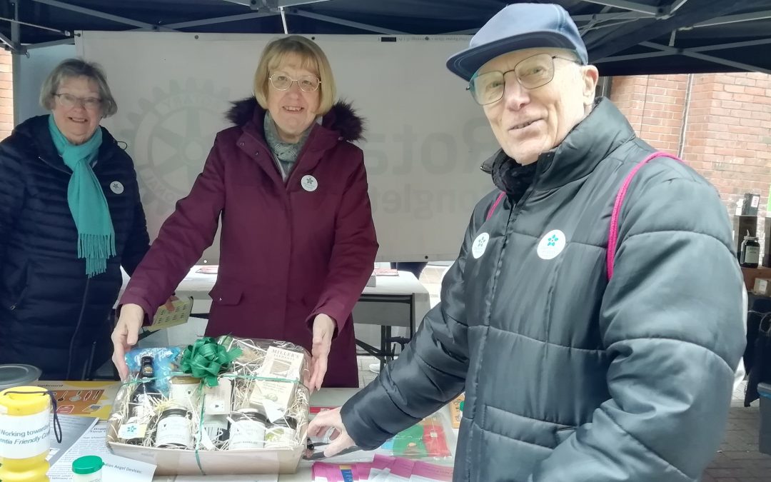 Dementia Friends Charity Stall at Congletons Makers Market